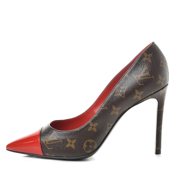 Louis Vuitton Shoes - LOUIS VUITTON Monogram Cherie Pumps